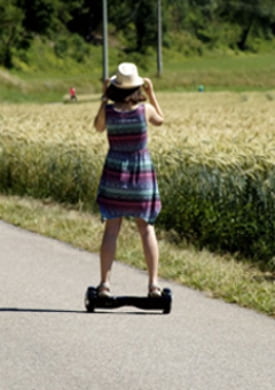 Some hoverboards have a long range of up to 20km.