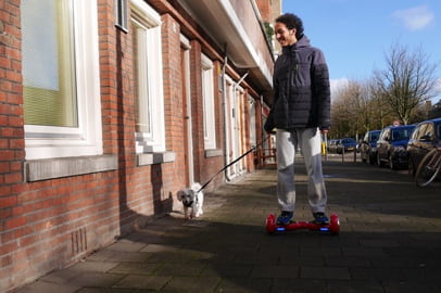 It’s still illegal to ride a hoverboard in public space.